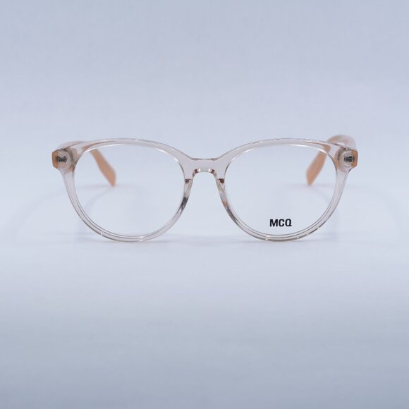 🕶️ New Alexander McQueen MQ0308O 008 Eyeglasses - Pink Frame 52mm - Picture 2 of 9